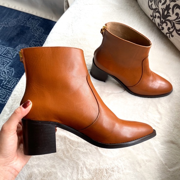 🍂 ANTONIO DE FARIA TAN GENUINE LEATHER BOOTIES! - Picture 12 of 12